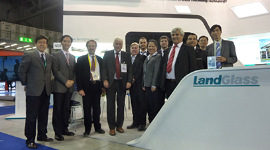 LandGlass at Vitrum 2013 in Milan