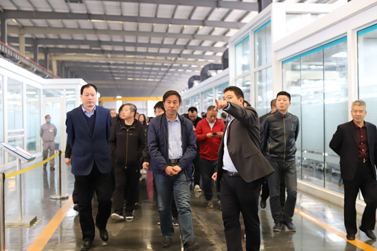Cheng Gangqiang, Chairman of the Jincheng Federation of Industry and Commerce Visited LandGlass