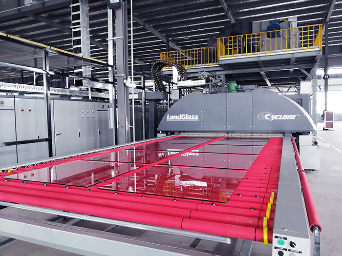 LandGlass Installs Second Glass Tempering Furnace for Leading U.S. Glass Fabricator